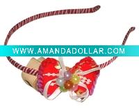 Wholesale SJ-HB1040 Headband with satin fabric wrapped