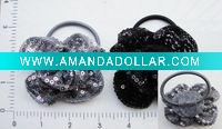 sequins ponytail holder