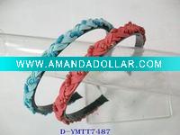 Wholesale Sapphire and Coral Series Braid Hair Band