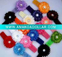 Wholesale Daisy Headband, Daisy crochet headband JYH00135