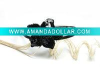 Wholesale Lady's Spangle Flower Decorated Alloy Hair Band / Hair Hoop