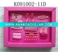 Wholesale Hair Accessories Set Hair Ornaments Hairband Clip Elastic