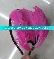 Fancy Feather Hair Band