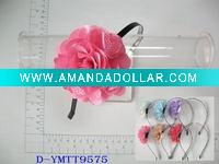 Wholesale 2011 new design Alice Band in Metallic Dots Satin