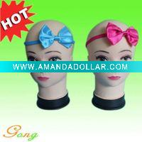 Wholesale Fashion Bowknot headband Elastic hair band