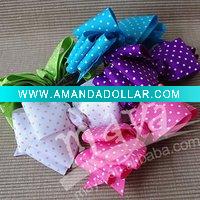 Wholesale Poka Dot Printing Hair Bow MYDP-040
