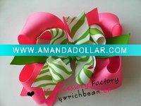 Wholesale 2011 new style hair bows, ribbon material, NO.20113163