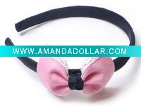 Wholesale 2011 newest children hair band with bowknot