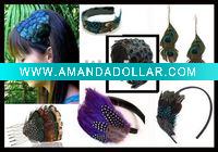 Feather headband