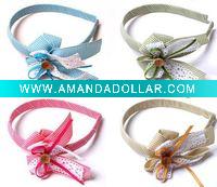 Wholesale 2011 newest kids hair accessories with bowknot
