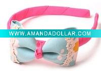 Wholesale fashion baby hairband with bowknot