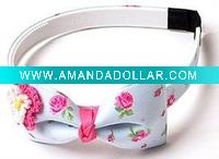 Wholesale 2011 newest baby hair accessories with bowknot