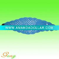 Wholesale Fashion crochet headbands Elastic hair band with flower