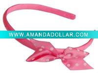 Wholesale fashion kids hairband with bowknot