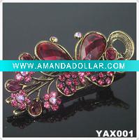 Wholesale Fashion rhinestone hair clip