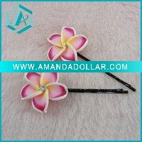 Polymer Clay Flower Hairpin