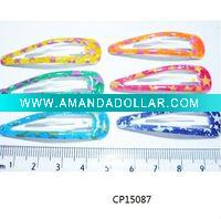 Wholesale metal snap clip bobby pins