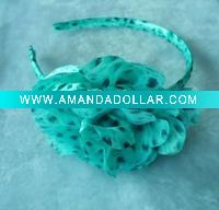 chiffon flower alice band