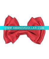2011 lady's satin bow hair clip
