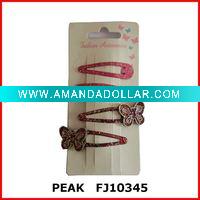Wholesale Children Snap Clips Hair Clips with charms