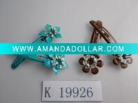 pretty diamond hair clips