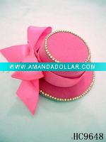 satin ribbon hair bow