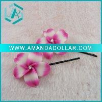 Polymer Clay Flower Hairpin