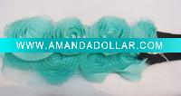 flower elastic hair band