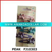 Wholesale Kids Snap Clips Hair Clips with charms