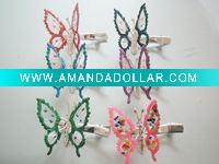 butterfly hair pin