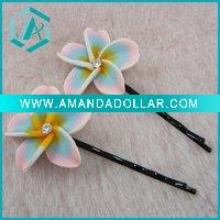 Wholesale Polymer Clay Flower Hairpin