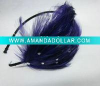 feather alice band
