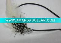 feather alice band