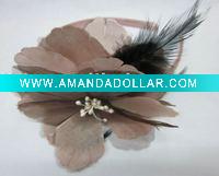 feather hair band