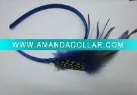 feather hair band
