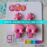 Wholesale Wholesale kid's hair accessory(giraffe hair clip)