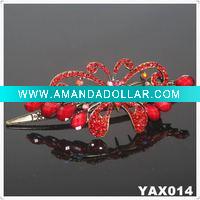 Wholesale Fashion rhinestone hair clip