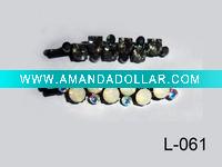 Wholesale Fashion alloy Crystal hair clips.Fabric Hair ornament