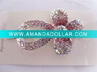 Wholesale cell rhinestone hair clip