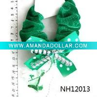 Wholesale christmas decorative hair band with bow