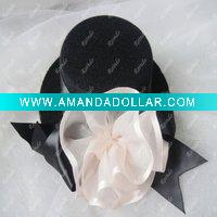 Wholesale Hot! Fashion Black Hat-shaped Hair Clip