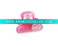Wholesale Acryl Colorful Rhinestone Hair Clip