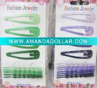 Wholesale painting hair clip set