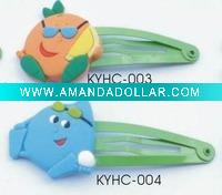 Wholesale Soft pvc hairpin for hair accessories
