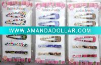 Wholesale fashion hair clip set