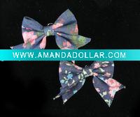Wholesale demin bow hair clips