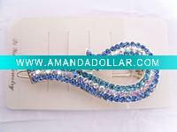 Wholesale cell rhinestone hair clip