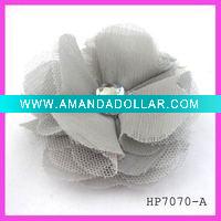 Wholesale Fashion chiffon flower hair clip