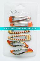 Wholesale hair accessory bright color hair clips