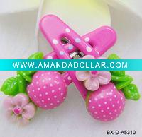 Wholesale Wholesale kid's hair accessory(nylon hair clip)